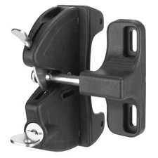 Key Lockable Double Sided Gate Latch, Fence Gate Locks for Outdoor Gates, Sel...