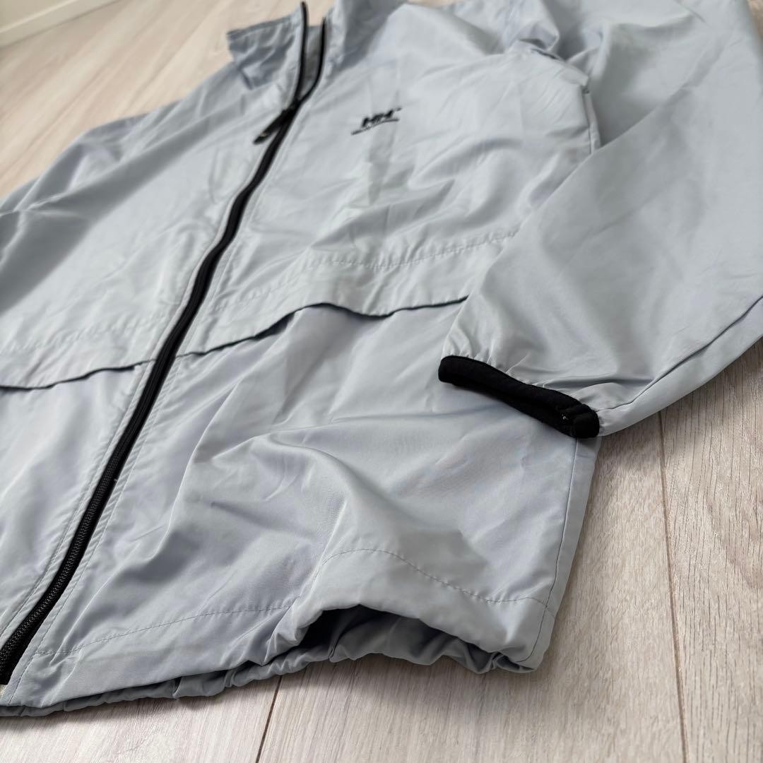 Helly Hansen Gray Nylon Jacket with Drawcord L Sp… - image 5