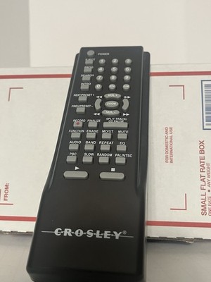 Genuine Crosley CR248 Remote Control - Untested  