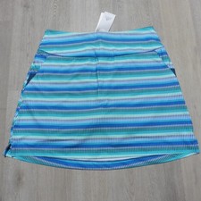 Adidas Women's S Golf Tennis Skort Crew Navy White Ultimate 365 Printed NWT