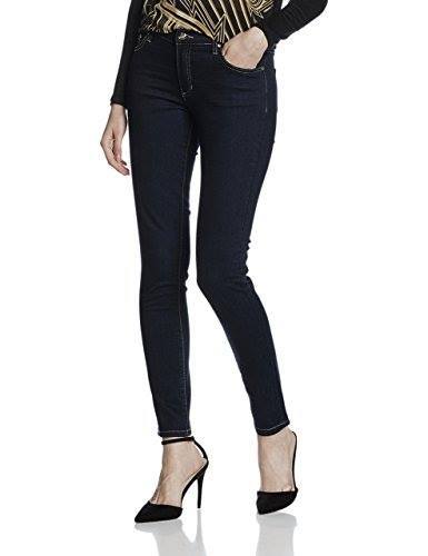 Versace Jeans damskie skinny, ciemne głębokie dżinsy indygo rozm. 30 - Zdjęcie 1 z 9