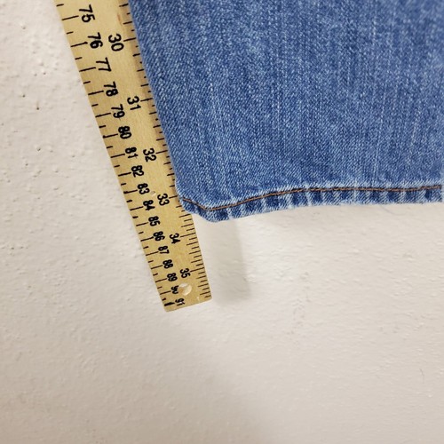 Lucky Brand Jeans Mens 38 182 Bootleg Regular Fit Bootcut Blue Denim Medium Wash - Picture 9 of 11