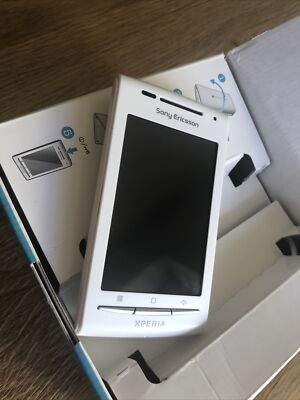 Sony Ericsson  Xperia X8 E15i - Weiss (ohne Simlock) 100% Original! wie Neu !!