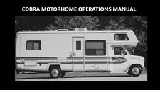 COBRA MOTORHOME OPERATIONS MANUALs -330pgs for Class A & C RV Repair & Service