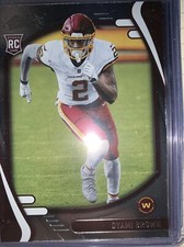 Dyami Brown 2021 Panini Absolute ROOKIE CARD RC Washington Football Team #125