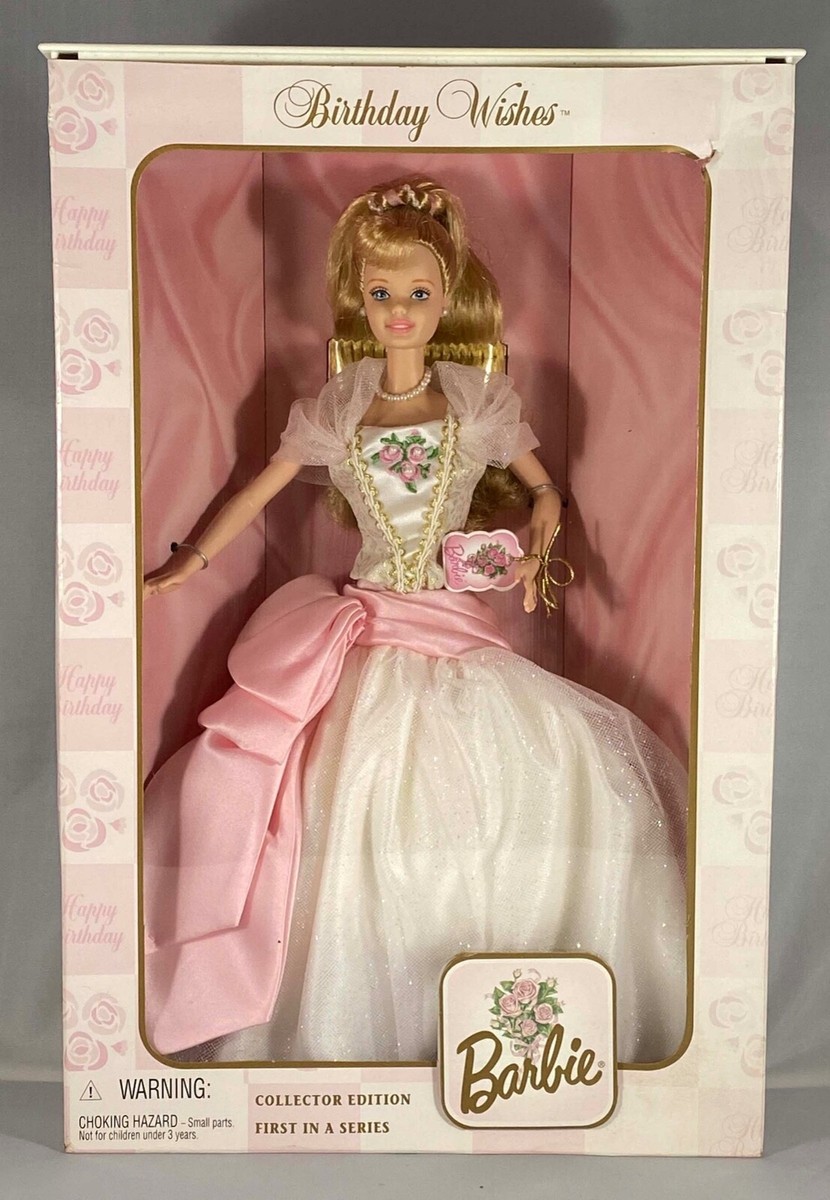 1998 Barbie Birthday Wishes Collector Edition First in Series NEW ORIGINAL