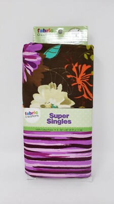 Fabric Creations Super Singles 2 Yards 100% Cotton - New