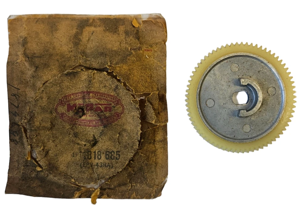 1957-1964 Plymouth Dodge Chrysler velocidade variável limpador motor engrenagem 1818685 novo na caixa - Imagem 2 de 4