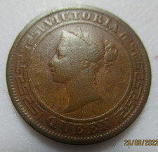 1870 CEYLON 1 CENT COIN -  # 10/11/23