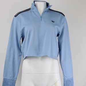 adidas crop half zip