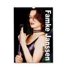 Sexy Famke Janssen Full Photo calendar 2027/8 personalised Choose Start
