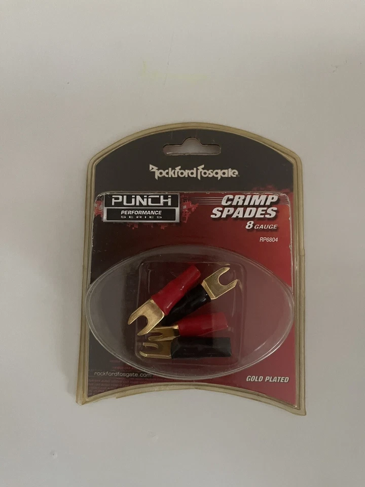 Rockford Fosgate Crimp Spades 8 Gauge RP 6804 - Image 4 of 4