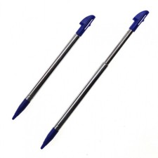 Extendable Pencil For Nintendo 3DS XL Metal Plastic Stylus Console Blue