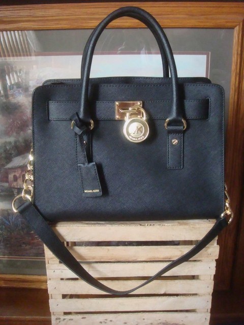 michael kors hamilton satchel bag