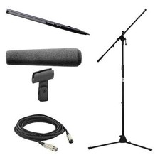 Sennheiser MKH-416 Mic Bundle with Tripod Stand 25' XLR Cable
