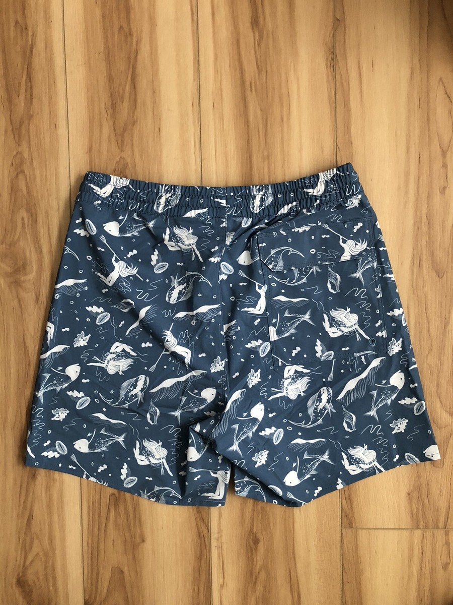 NWT Patagonia Pataloha Hydropeak Defend the Sea Fish Volley Shorts