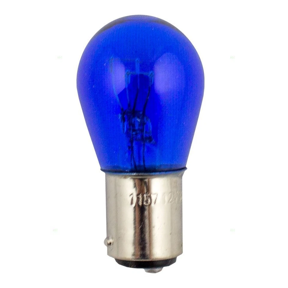 4x 1157 Blue 12v Light Bulb Auto Car Brake Stop Signal Turn Tail Lamp S8 Lot - Image 3 of 3