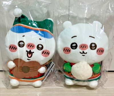 Chiikawa Seven-Eleven lottery Kuji Hachiware Plush Doll Enimai Set