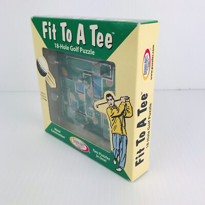 Golfus shop Fit To A Tee 18 Hole Golf Puzzle. New in Box - Desk