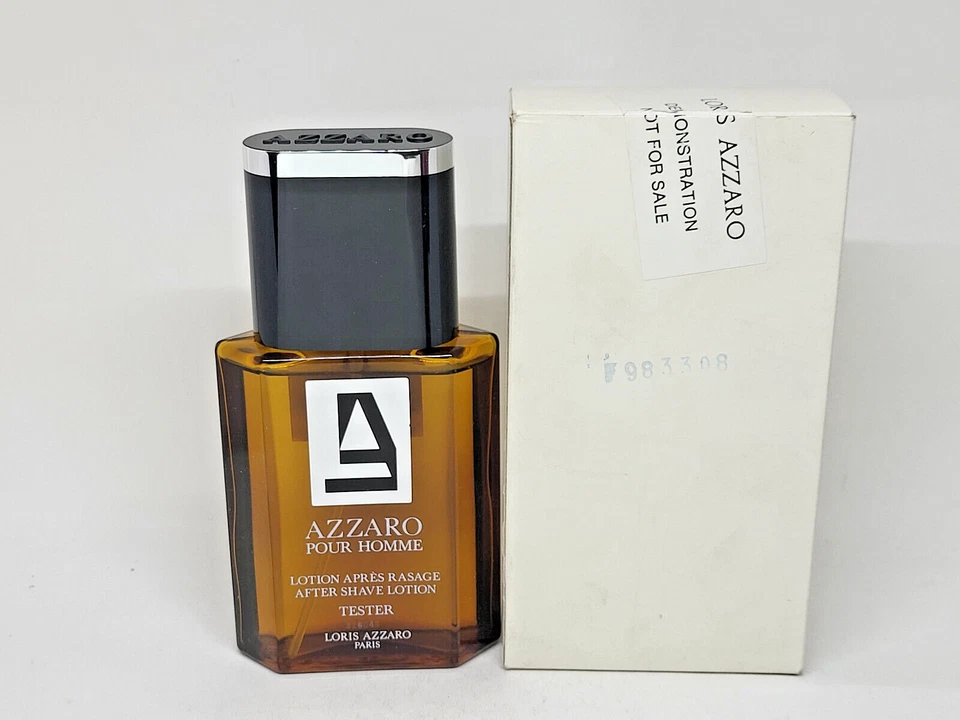 AZZARO POUR HOMME Clásico 3.4oz After Shave Hombres 100ml Raro FÓRMULA VINTAGE Foto 3 de 4