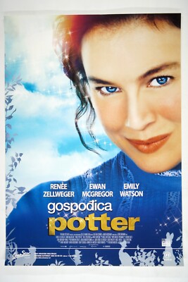 MISS POTTER  Original CRO movie poster 2006 RENEE ZELLWEGER EWAN MCGREGOR NOONAN