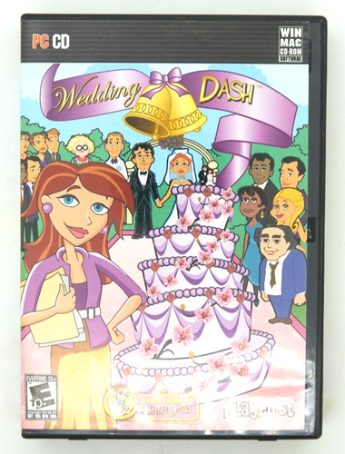 Wedding Dash VINTAGE PC SPIEL/SOFTWARE Playfirst Win Mac CD-ROM - Bild 1 von 3