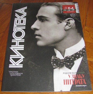 Rudolph Valentino Marlene Dietrich - KINOTEKA - Serbian Summer 2021 ULTRA RARE