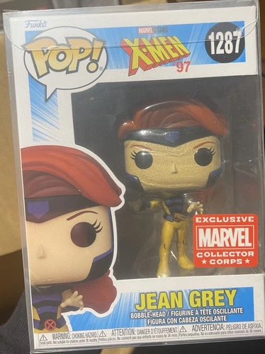 Funko Pop! Jean Grey X-Men '97 1287 Marvel Collector Corps Exclusive MCC