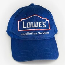 Lowes Installation Services Snap Back HT Cap Adjustable Trucker Blue