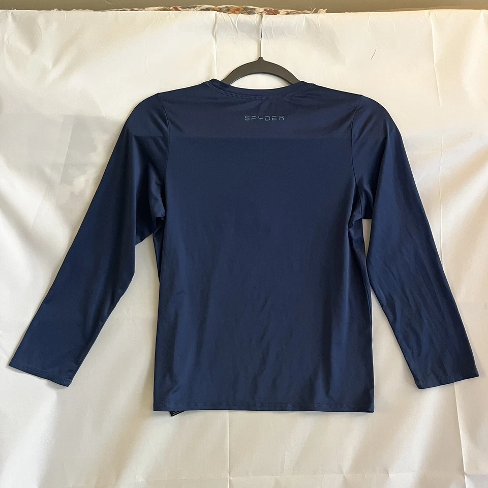 Camisa Spyder Juvenil Manga Larga Grande Azul H2O Surf-Colección Arena-Sol Foto 2 de 4