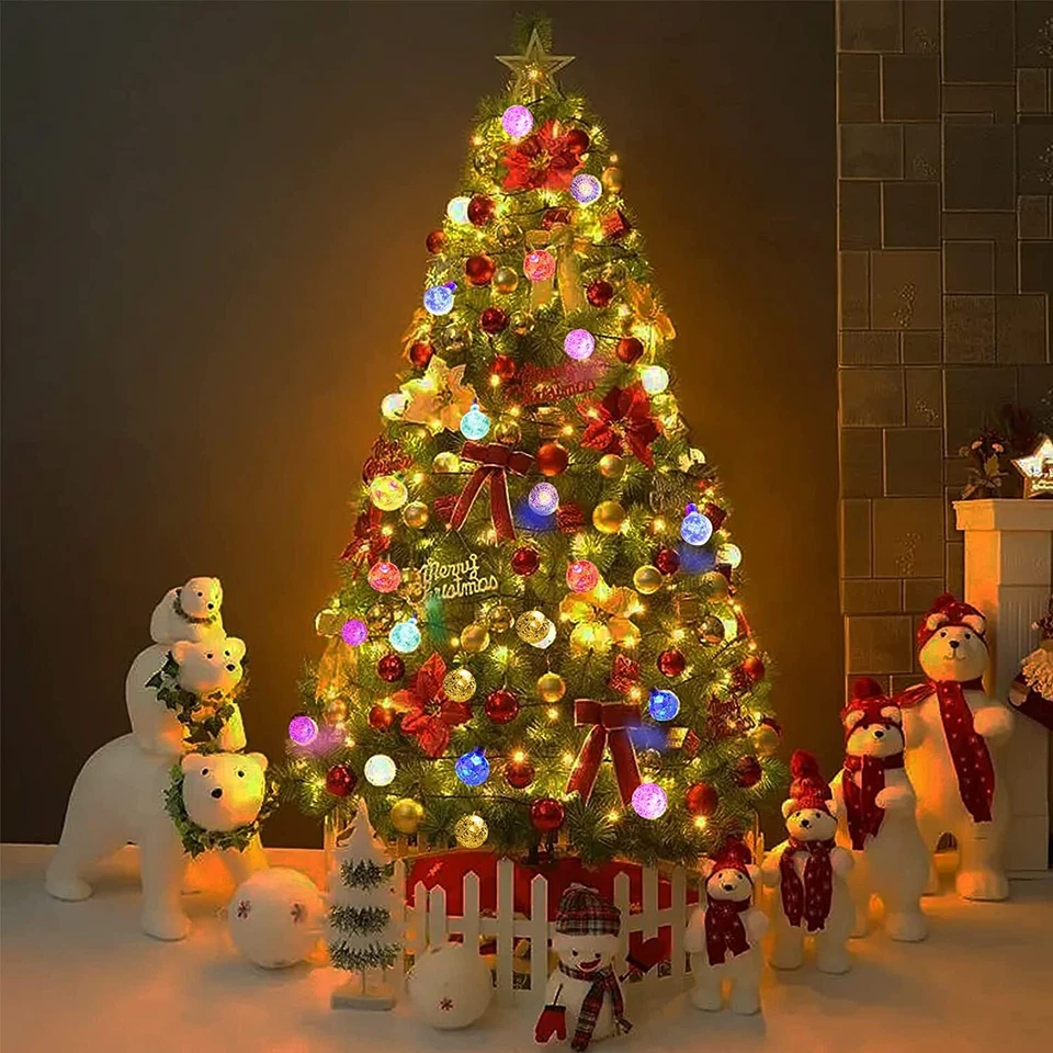 16FT 50 LED Battery Operated String Lights Fairy String Lights Christmas Party - Image 2 of 4