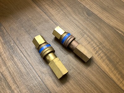 Swagelok Quick Connect Fitting connector #316-QC8 - Key 5 Male Female 2x Pairs