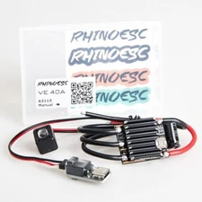 RhinoESC Comp Crawler AM32 VE40A 80A BEC For Axial SCX10 MOA Ventru Crawler MOA
