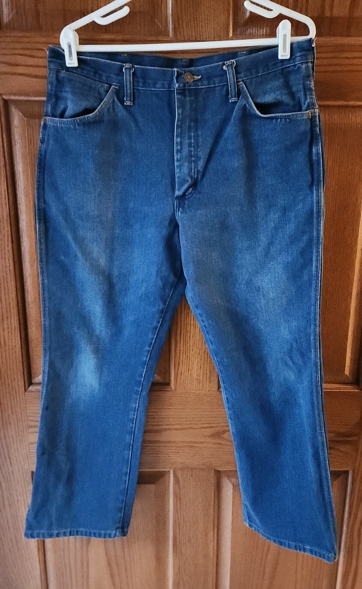Wrangler Style: 945PWO 36Wx30L Regular Fit Made in USA Vintage
