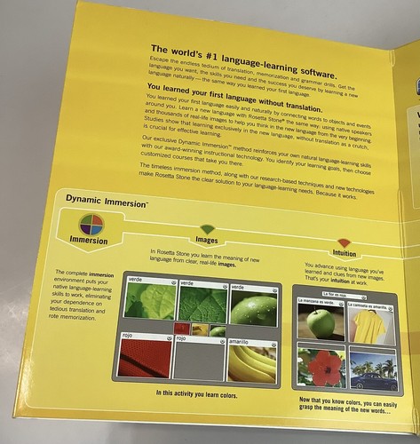 Rosetta Stone Spanish Espanol Level 1 CD Learning Kit for Windows MAC Version 3 - Picture 3 of 12