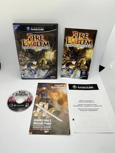 Fire Emblem: Path of Radiance Nintendo GameCube Complete Rare Insert Near Mint!