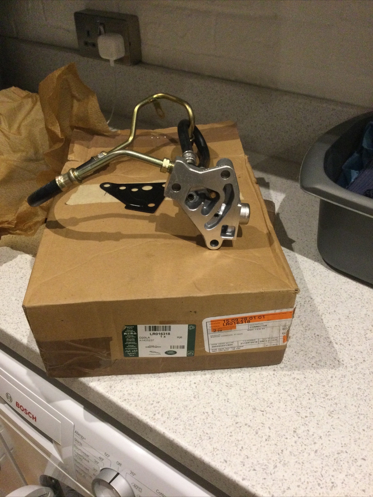 landrover td5 fuel pressure regulator 15p engine defender/discovery td5