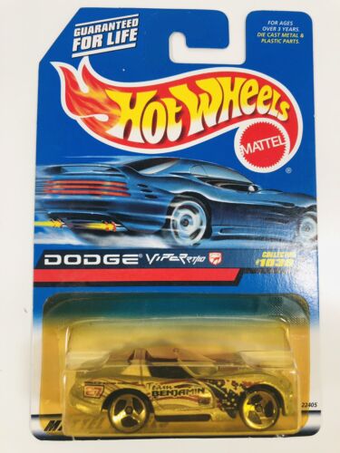 Hot Wheels Dodge Viper RT/10 #1038 Silver ‘Team Benjamin’ Tampos - Picture 1 of 4