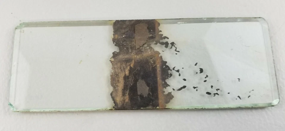 Espejo retrovisor rectangular vintage 1934 Packard vidrio 7" x 2 1/2" biselado  Foto 2 de 4