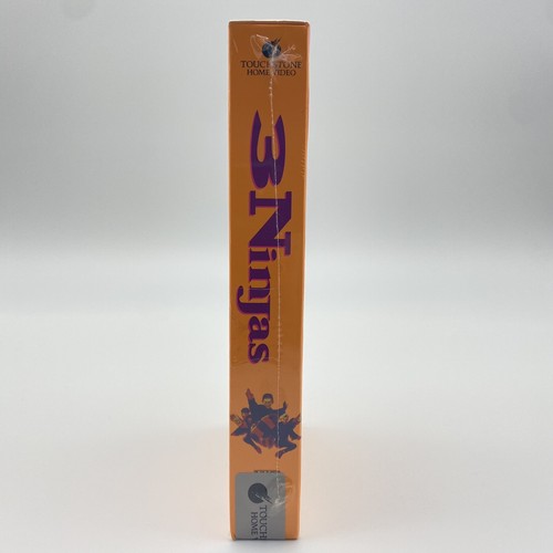 3 Ninjas VHS 📼 Rare Factory Sealed Brand New 1st Print - Near Mint Condition - Picture 2 of 7