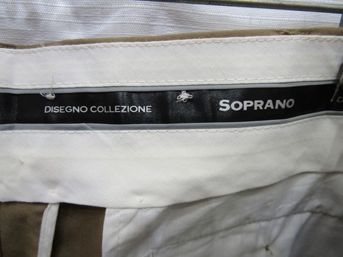 PANTALONE UOMO SOPRANO ELASTICIZZATO VITA PLISSETTATO BEIGE TAGLIA 34X29 - Foto 2 di 5