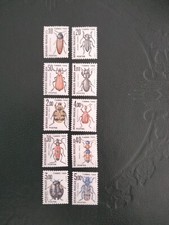 Timbres Taxes France N103 au 112, Année 1982/83