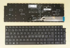 New For DELL Latitude 3520 3530 Keyboard Backlit No Frame Nordic Scandinavian