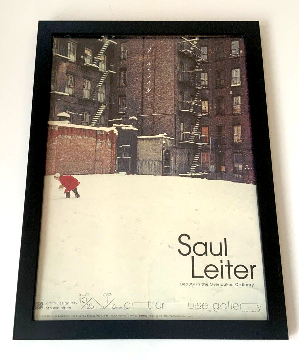 Saul Leiter ポスター Beauty in the Ordinary ソール・ライター