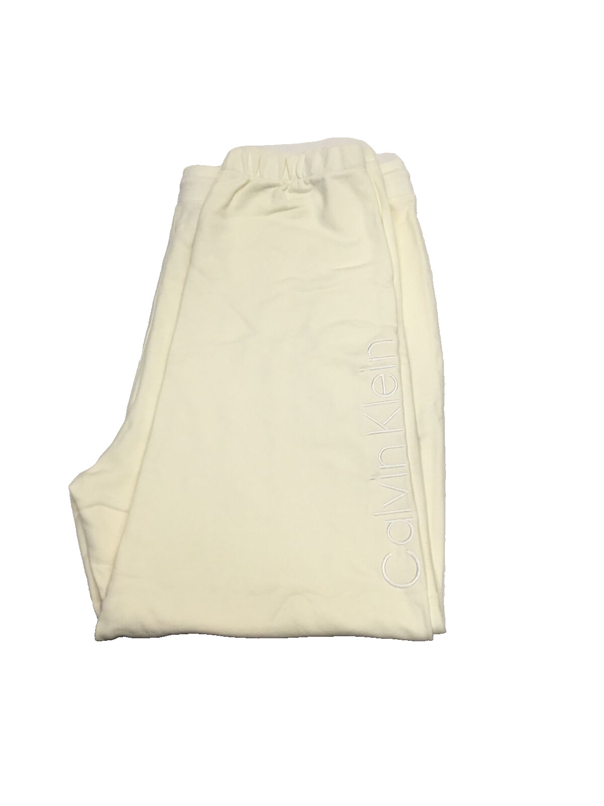 Мужские махровые джоггеры с логотипом Calvin Klein цвет слоновой кости Размер 2XL 79 долларов США 6690₽