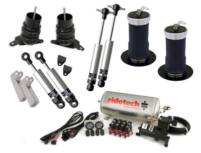 Ridetech Ridetech Complete Level 1 Air Suspension Kit 64-72 GM A Body,Malibu ...
