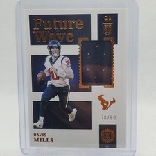 2021 Panini Encased Football Davis Mills Future Wave /60