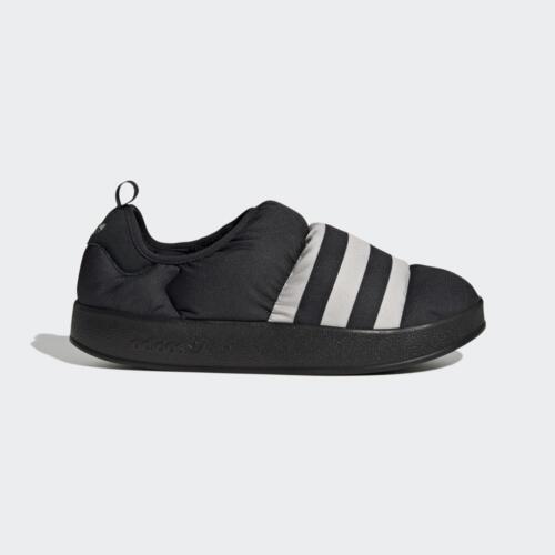 Adidas Originals Puffylette [GY4559] Men Sandals Shoes Mules Black/Grey - Picture 1 of 6
