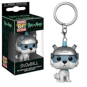 rick and morty pop keychain