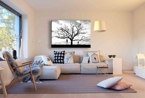 Horror Baum Leinwandbild LaraArt Studio Wanddeko Wandbild Kunstdruck TOP - Bild 3 von 5